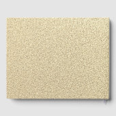 Gouden Sparkle Jurk Quinceanera Gastenboek (Achterkant)