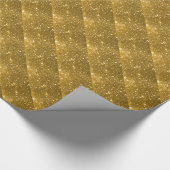 Gouden Sparkle Wrapping Paper Cadeaupapier (Hoek)