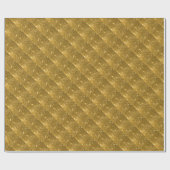 Gouden Sparkle Wrapping Paper Cadeaupapier (Vlak)