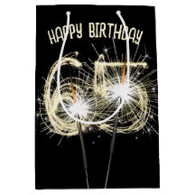 Gouden Sparklers voor 65ste verjaardag