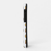 Gouden spelmunt 8-Bit Pixel-stijlpatroon Case-Mate iPhone Case (Achterkant/links)