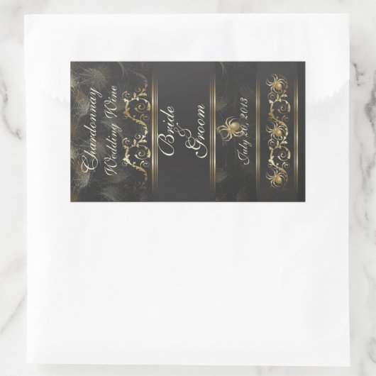  gouden spieren Weddenschap-Sticker Rechthoekige Sticker (Tas)