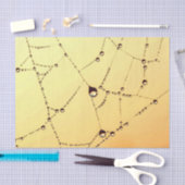 Gouden spinnenweb elegant tissuepapier (Craft)