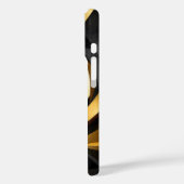 Gouden spiraalgeometrie Case-Mate iPhone case (Achterkant / Links)