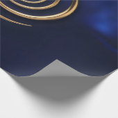 Gouden Spiraalstelsel Cadeaupapier (Hoek)