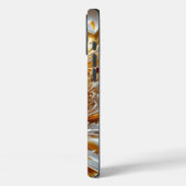 Gouden Splash Basketbal Case-Mate iPhone Case (Achterkant / Links)