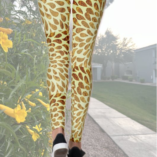 Gouden Splash Leggings