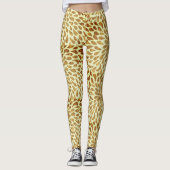 Gouden Splash Leggings (Voorkant)