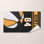 Gouden Sport 🏀 Basketbal | DIY-tekst Handdoek (Handdoek)