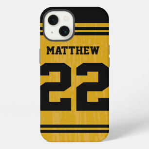 Gouden sportshirt nummer iPhone 6 13 Hoesje
