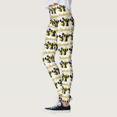 GOUDEN SPRANKELENDE CHEERLEADER MEGAPHONE LEGGINGS (Links)