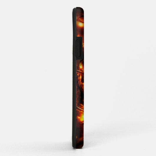 Gouden sprankelende lichten Case-Mate iPhone case (Achterkant/rechts)