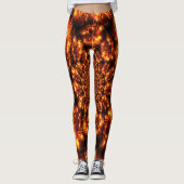 Gouden sprankelende lichten leggings (Voorkant)