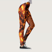 Gouden sprankelende lichten leggings (Rechts)
