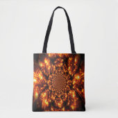 Gouden sprankelende lichten tote bag (Voorkant)