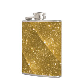 Gouden sprankelkolf heupfles (Links)