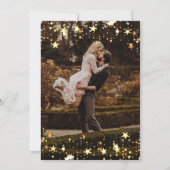 Gouden Sprookjes Prins Prinses Koets Trouw Save The Date (Achterkant)