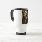Gouden St. Michael Reisbeker (Voorkant links)