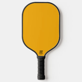 Gouden staaf Geel Herfst Herfst Effen Kleur Pickleball Paddle