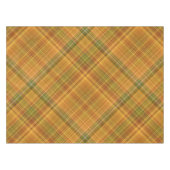 Gouden staaf Geel, Sinaasappel en Groen Plaid Tafelkleed (Voorkant (Horizontaal))