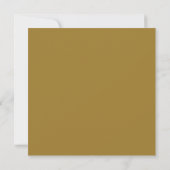 Gouden Staaf Minimalistische Modern Save The Date (Achterkant)