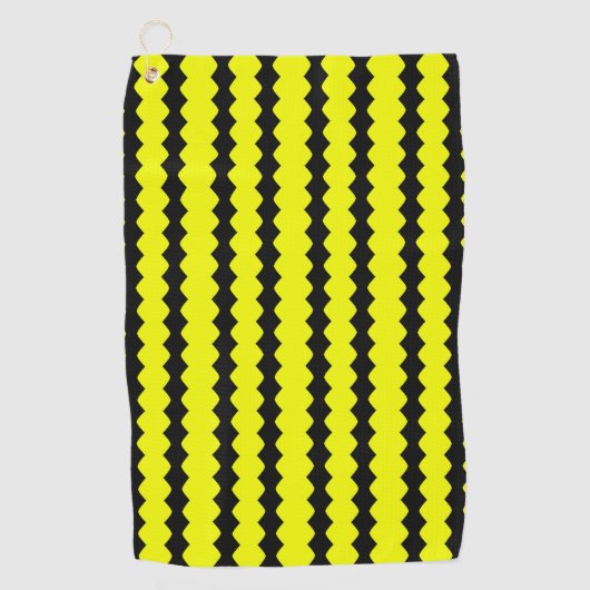 Gouden Stap Golfhanddoek (Voorkant)