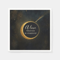 Gouden Stardust Eclipse Hemelhoog Huwelijk 
