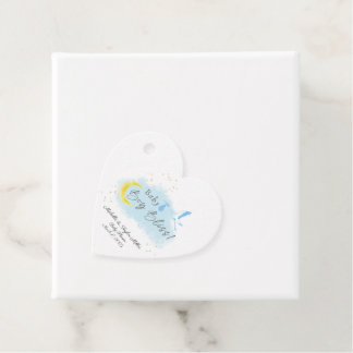 Gouden Starlit Baby Boy Bliss Stork Special Delive Bedankjes Labels
