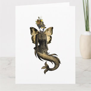 Gouden SteamPunk Serie Ontwerp 7  Kaart