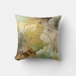 Gouden Steenbok Kussen