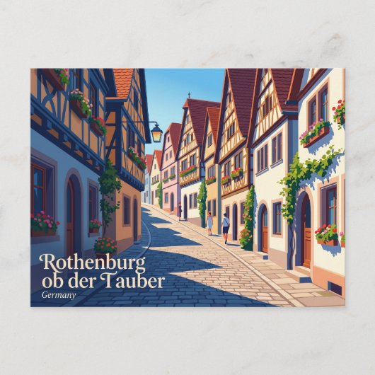 Gouden Steig Duitsland Briefkaart (Voorkant)