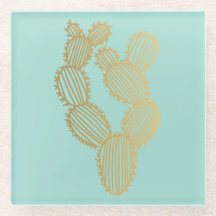 Gouden Stekelige Cactus Doodle