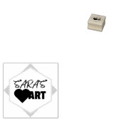 Gouden stempel met je Logo (Gestempeld)