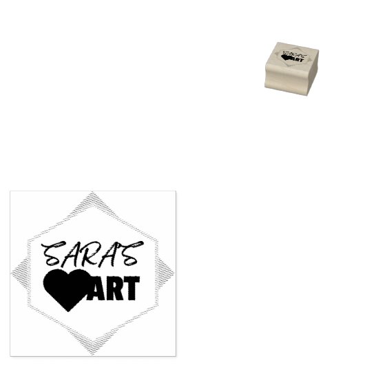 Gouden stempel met je Logo (Gestempeld)