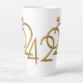 Gouden Ster 2024 Latte Mok (Voorkant)