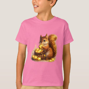 Gouden Ster Collector Eekhoorn T-Shirt   Overvloed