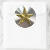 Gouden ster en zilveren Stickers (Tas)