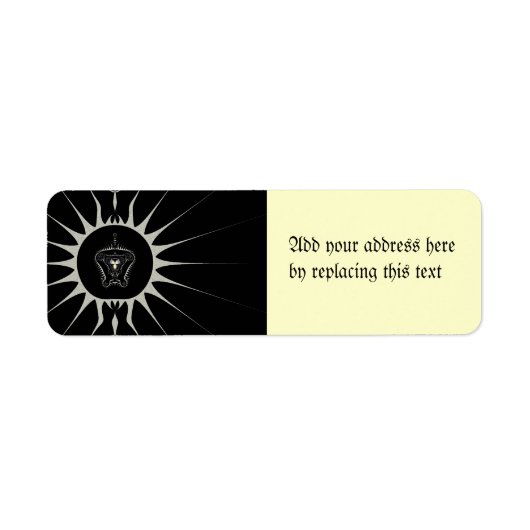 Gouden Ster Etiket (Voorkant)