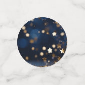 Gouden Ster Glitter Confetti (Kleine voorkant)