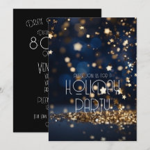 Gouden Ster Glitter Kerstfeest