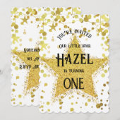 Gouden Ster Kaart (Voorkant / Achterkant)