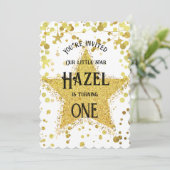 Gouden Ster Kaart (Staand voorkant)