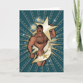 Gouden Ster Koekaart voor Hunk Kaart (Voorkant)