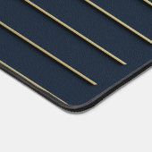 Gouden Ster op Navy Blue Bureaumat (Hoek)