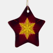 Gouden Ster Ornament (Rechts)