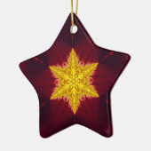 Gouden Ster Ornament (Links)