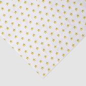 Gouden ster patroon metallic stijlvolle chic tissuepapier (Detail)