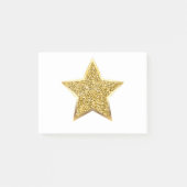 gouden ster post-it® notes (Voorkant)