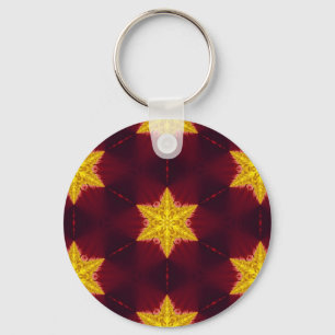 Gouden Ster Sleutelhanger
