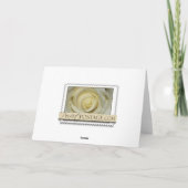 Gouden Ster van David Bar Mitswa kaart (Achterkant)